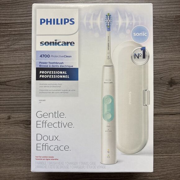 Philips Sonicare ProtectiveClean 4700 Sonic Electric Toothbrush (HX6481/11) - Picture 1 of 6